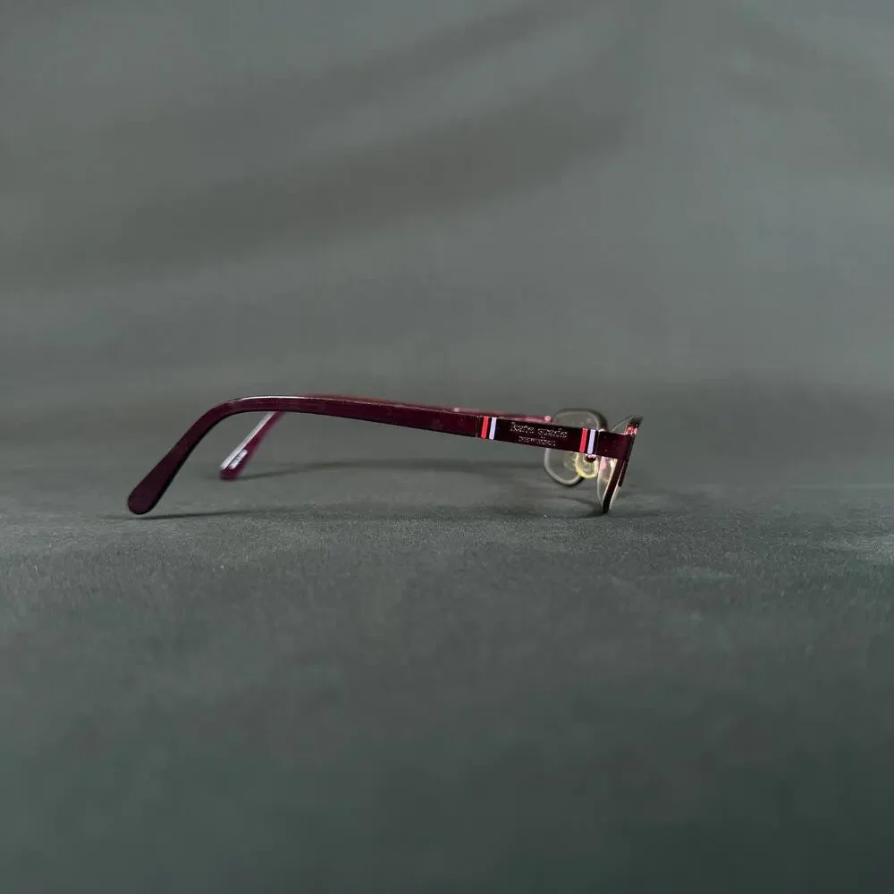 Kate Spade Averil 0RU6 135burgubdy Eyeglass Glasses Only Frame